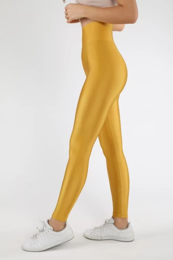 Hardal Parlak Disko Tayt