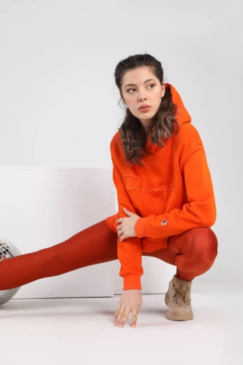 Turuncu Champions Sweat ve Kiremit Tayt