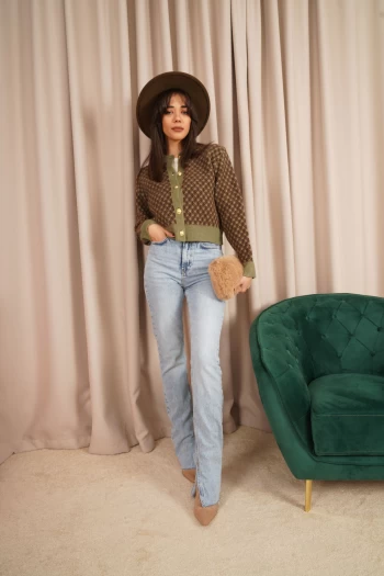 Buz Mavisi Paça Detaylı Jean