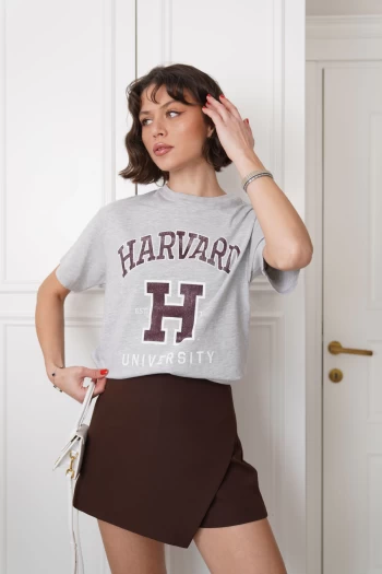 Acı Kahve Zr Arkası Cep Detaylı Şort Etek