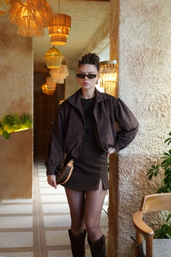 Acı Kahve Nubuk Ceket