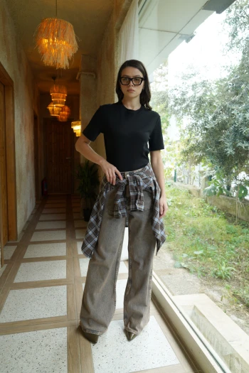 Siyah Orj Marka T-Shirt