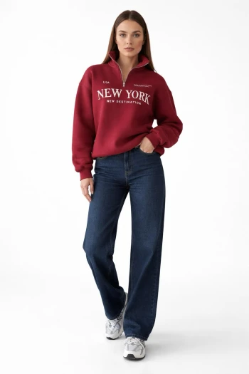 Bordo Oversize Sweatshirt