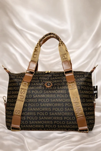 Sanmorris Siyah Askılı El ve Omuz Çantası